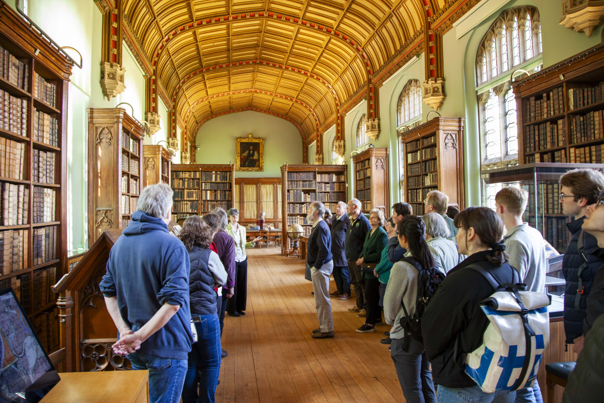 Image:Parker Library Visit 