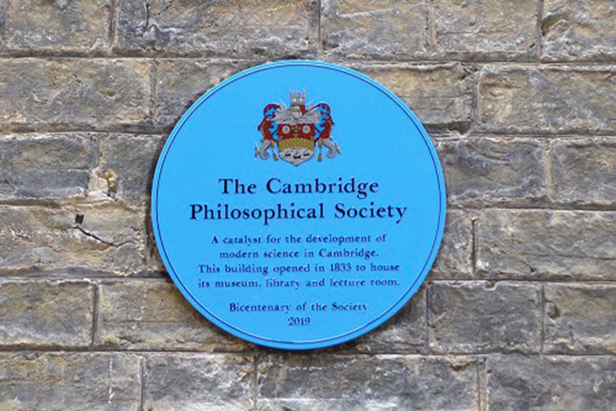 Image:Blue Plaque unveiled on 2 All Saints Passage