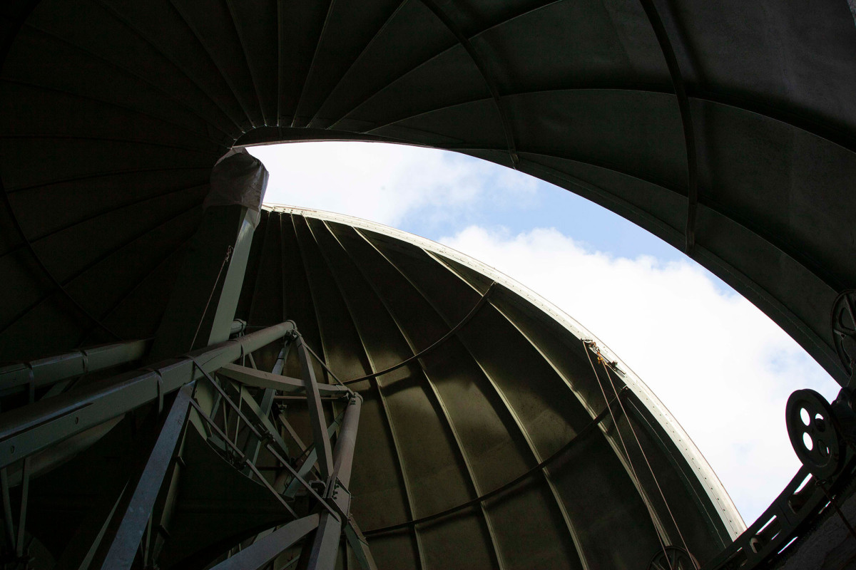 Dome of the Northumberland Telescope at the Institute of Astronomy, Cambridge
